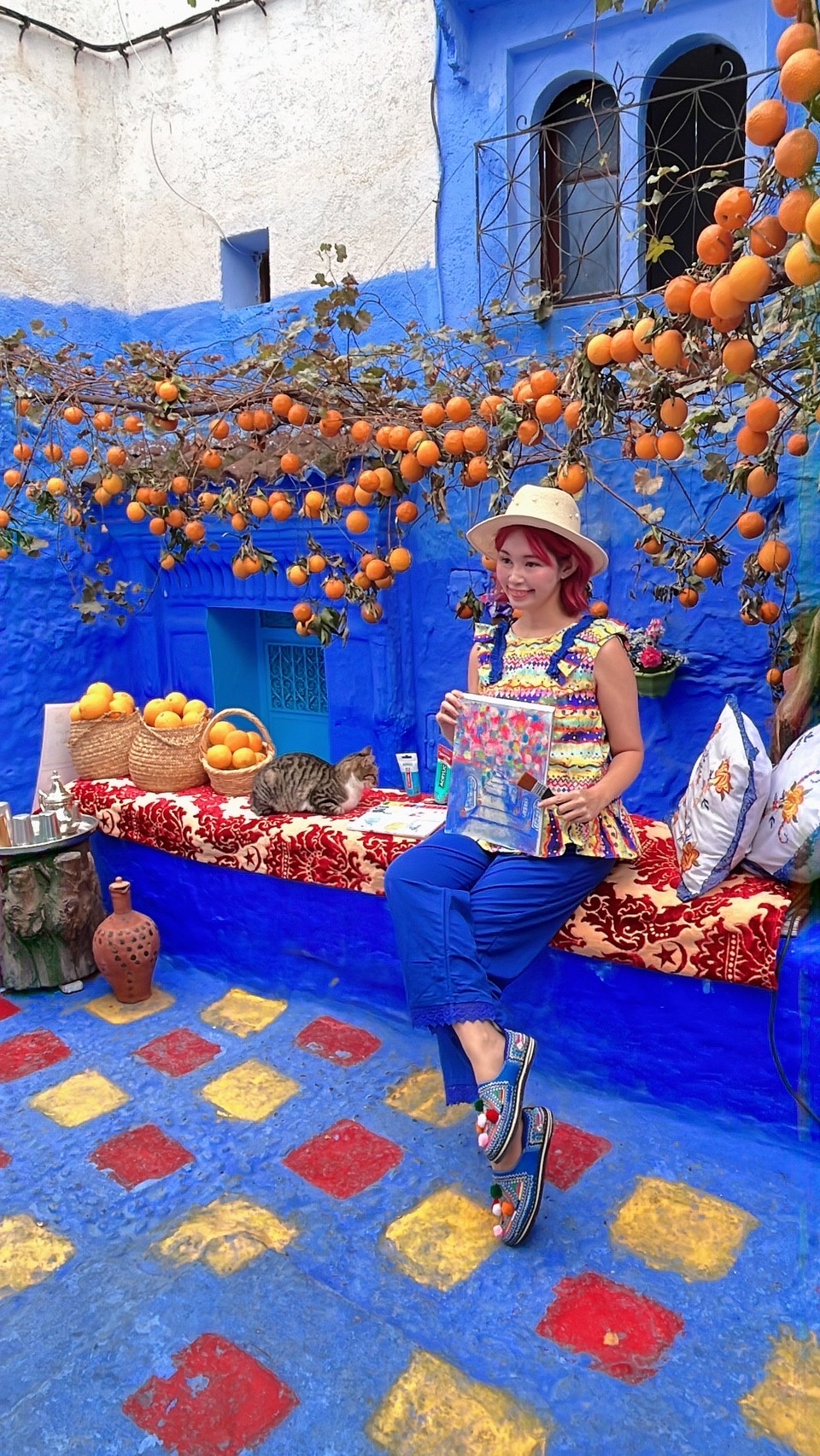 夢にまで見た青い街モロッコ「シャウエン」｜華蓮ナツキのWorld hopper